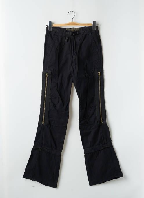 Pantalon cargo noir FREEMAN T.PORTER pour femme