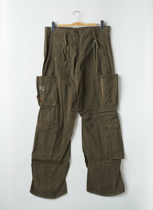Pantalon cargo vert FREEMAN T.PORTER pour homme
