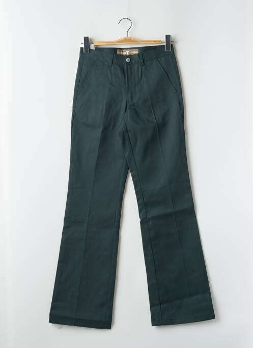 Pantalon droit vert FREEMAN T.PORTER pour femme