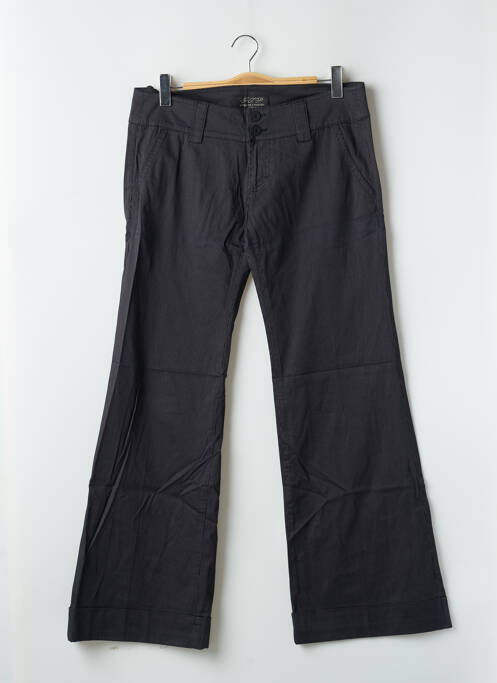 Pantalon droit noir FREEMAN T.PORTER pour homme