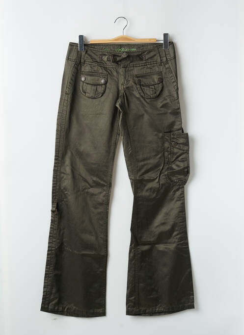 Pantalon flare vert FREEMAN T.PORTER pour femme