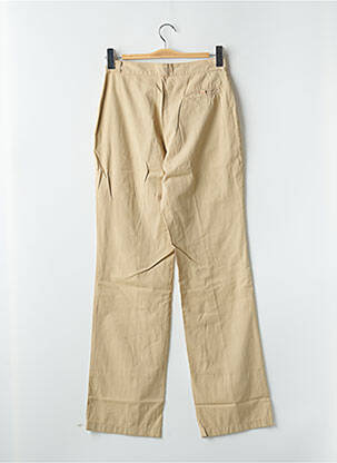 Pantalon chino tissage popeline taille normale beige CIMARRON femme