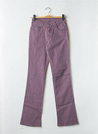 Jeans bootcut taille haute taille haute violet CIMARRON femme