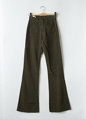 Jeans bootcut taille haute taille haute vert CIMARRON femme