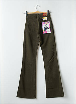 Jeans bootcut taille haute taille haute vert CIMARRON femme