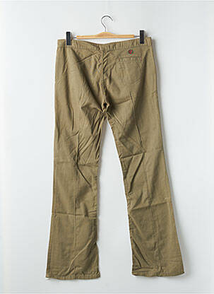 Pantalon chino taille basse taille basse vert CIMARRON femme