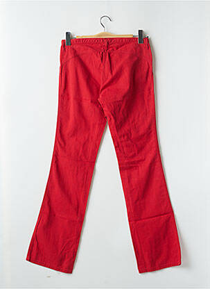 Jeans bootcut poches taille basse rouge CIMARRON femme