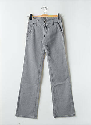Jeans bootcut stretch taille basse gris CIMARRON femme