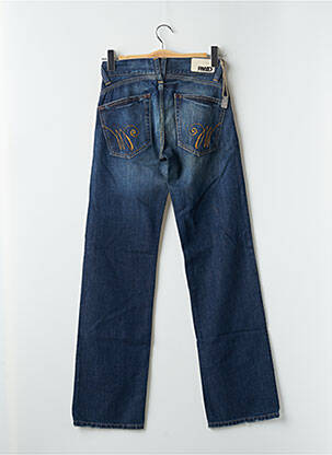 Jeans coupe droite stretch taille normale bleu RWD femme