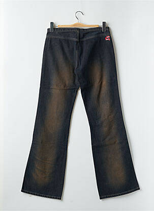 Jean coupe flare stretch taille basse bleu RWD femme