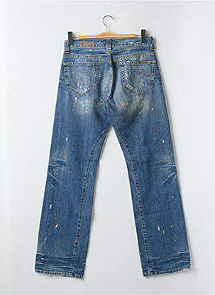 Jeans coupe droite stretch taille normale bleu RWD homme