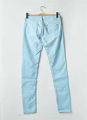 Pantalon slim taille basse taille basse bleu RWD femme