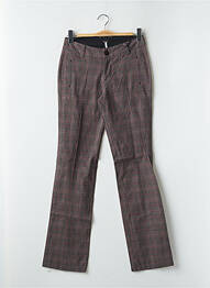 Pantalon chino tissage popeline taille normale rouge RWD femme