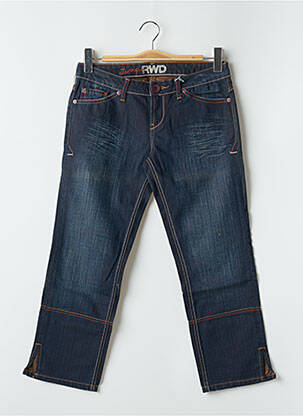 Jeans coupe slim taille basse taille basse bleu RWD femme