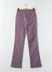 Jeans bootcut violet CIMARRON pour femme seconde vue