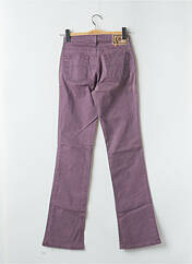 Jeans bootcut violet CIMARRON pour femme seconde vue