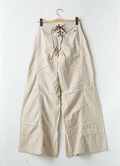 Pantalon flare beige RWD pour femme seconde vue