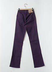 Pantalon slim violet CIMARRON pour femme seconde vue