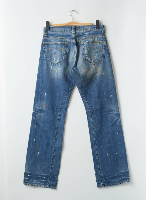 Jeans coupe droite bleu RWD pour homme