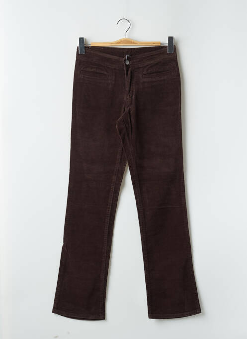 Pantalon droit marron CIMARRON pour femme