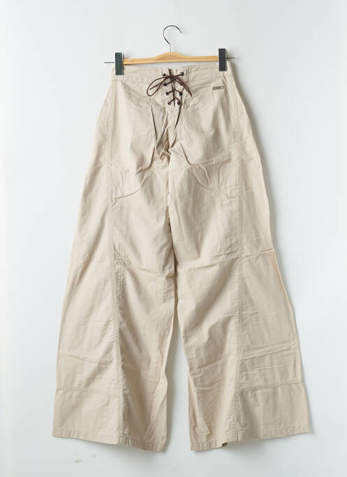 Pantalon flare beige RWD pour femme