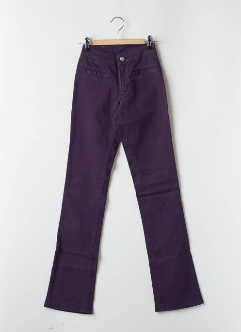 Pantalon slim violet CIMARRON pour femme