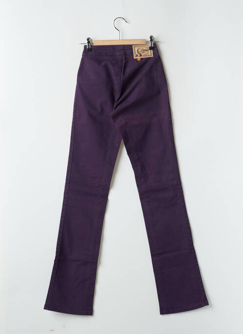 Pantalon slim violet CIMARRON femme