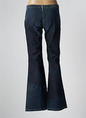 Jean coupe flare stretch taille basse bleu SCHOOL RAG femme