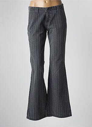 Jean coupe flare stretch taille normale gris SCHOOL RAG femme