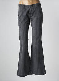 Jean coupe flare stretch taille normale gris SCHOOL RAG femme