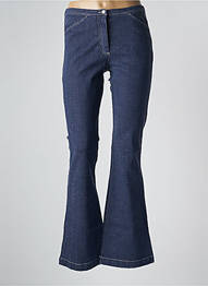 Jean coupe flare taille haute taille haute bleu SCHOOL RAG femme