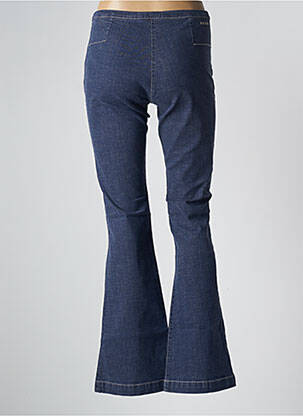 Jean coupe flare stretch taille haute bleu SCHOOL RAG femme