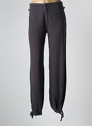 Pantalon droit stretch taille normale gris SCHOOL RAG femme