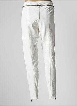Jeans coupe slim taille normale taille normale beige SCHOOL RAG femme