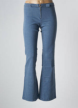 Jean coupe flare stretch taille normale bleu SCHOOL RAG femme