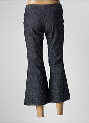 Pantacourt stretch taille normale bleu SCHOOL RAG femme