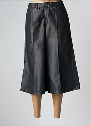 Pantacourt stretch taille normale gris SCHOOL RAG femme