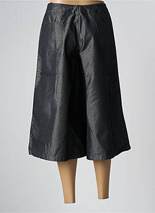 Pantacourt stretch taille normale gris SCHOOL RAG femme