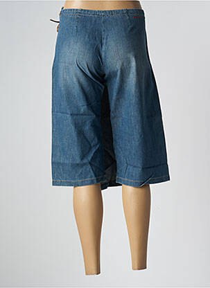 Pantacourt taille haute taille haute bleu SCHOOL RAG femme