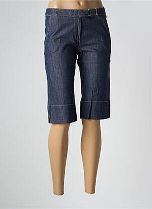 Bermuda coupe droite taille normale bleu SCHOOL RAG femme