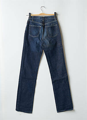 Jeans coupe droite taille haute taille haute bleu SCHOOL RAG femme