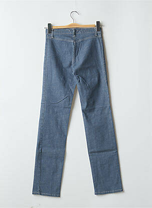 Jeans coupe droite taille haute taille haute bleu SCHOOL RAG femme