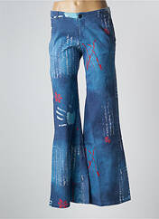 Jean coupe flare bleu SCHOOL RAG pour femme seconde vue