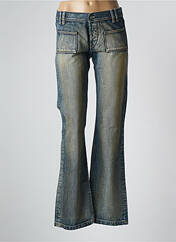 Jeans bootcut bleu SCHOOL RAG pour femme seconde vue