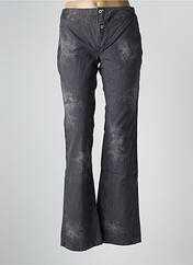 Jeans bootcut gris SCHOOL RAG pour femme seconde vue
