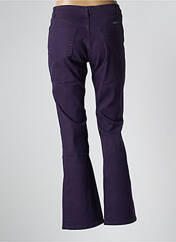 Jeans bootcut violet SCHOOL RAG pour femme seconde vue