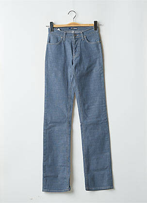 Jeans coupe droite bleu SCHOOL RAG pour femme