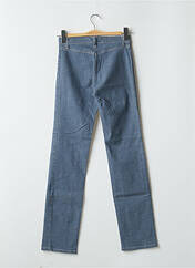 Jeans coupe droite bleu SCHOOL RAG pour femme seconde vue