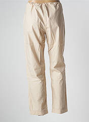 Pantalon droit beige SCHOOL RAG pour femme seconde vue