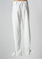 Pantalon droit blanc SCHOOL RAG pour femme seconde vue